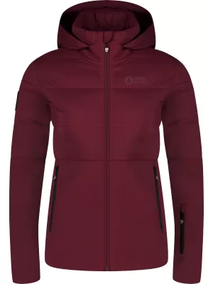 Ženska zimska jakna NORDBLANC KNOLL NBWJL8272 BORDO