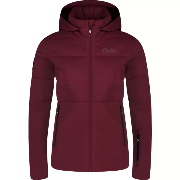  Ženska zimska jakna NORDBLANC KNOLL NBWJL8272 BORDO 