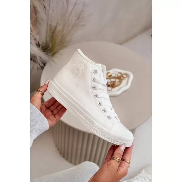  Ženske superge BIG STAR OO274932 WHITE Big Star Shoes 