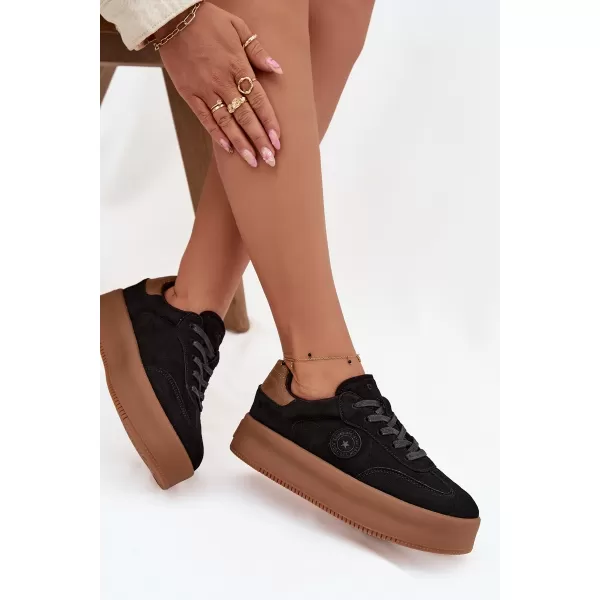  Ženske superge BIG STAR SS274761 BLACK Big Star Shoes 