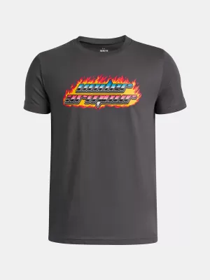 Fantovska majica s kratkimi rokavi UNDER ARMOUR UA FLAME WM SS 6005059-025 SIVA