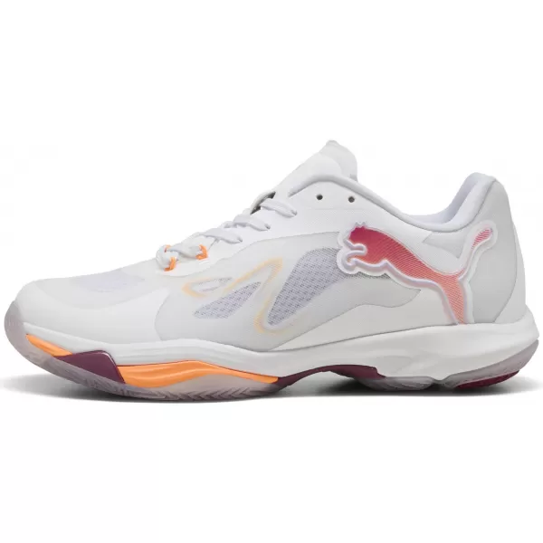  Ženski čevlji PUMA VANTAGE NITRO W+ 108563-01 BELO/JAGODJE/TOPLOTNI OGENJ/LILA 