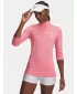 Ženska majica s kratkimi rokavi TECH 1/2 ZIP- TWIST 1384225-601 ROZA Under Armour