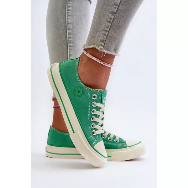  Ženske superge BIG STAR NN274240 GREEN Big Star Shoes 