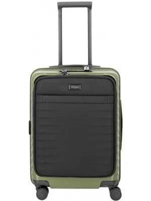 Kovček TITAN Upgrade S23 Front pocket Forest green GOZDNO ZELENA