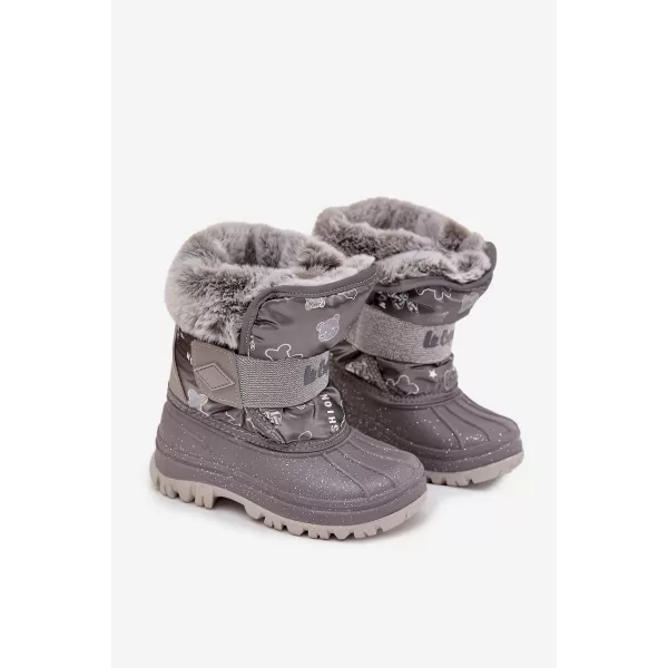  Otroški zimski čevlji LEE COOPER LCJ-25-10-3788 SIVA 