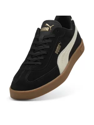 Škornji PUMA CLUB II ERA SUEDE 400717_01 PUMA BLACK/ALPINE SNOW/GUMI