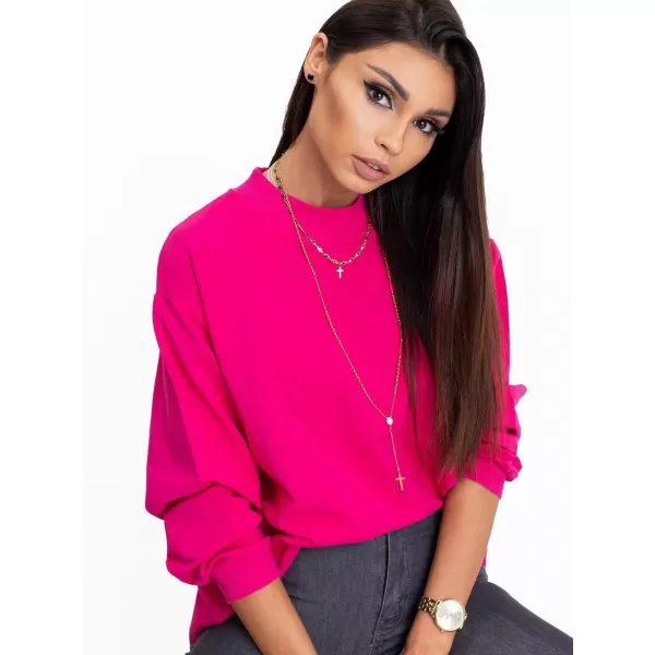  Ženski pulover BASIC FEEL GOOD RV-BL-5185.79P FUKSIJA 