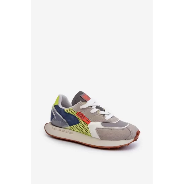  Moške superge BIG STAR NN174344 GREY Big Star Shoes 