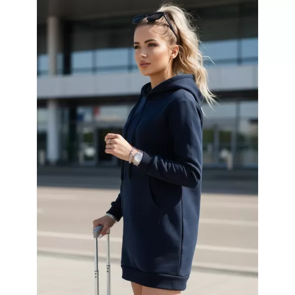  Obleka DSTREET EY1936 TEMNO MODRA 