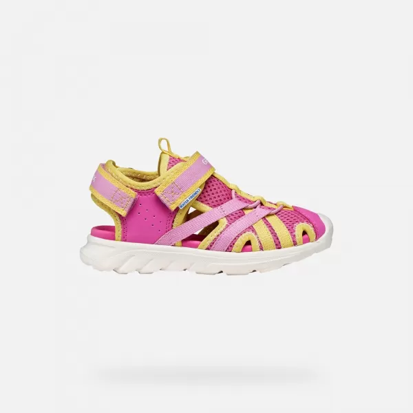  Dekliški sandali GEOX SANDAL AIRADYUM J55MTB01454C8063 ROZA 