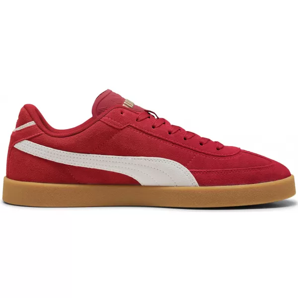  Škornji PUMA CLUB II ERA SUEDE 400717-08 FORATRED/P.WHITE/ FORATRED/P.WHITE/PUMA GOLD 