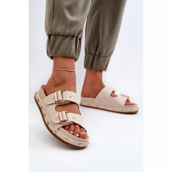  Ženski čevlji BIG STAR NN274083 BEIGE Big Star Shoes 