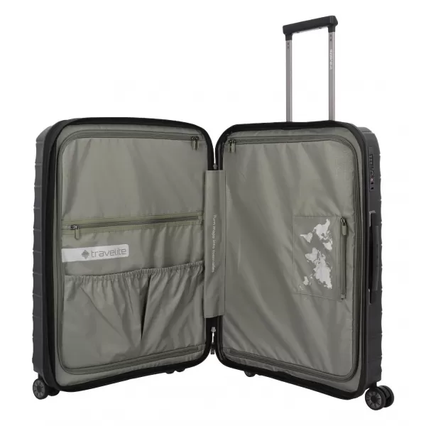  Kovček TRAVELITE Mooby S,M,L Front pocket ČRNA 