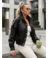 Ženska jakna DSTREET TY5646 ČRNA