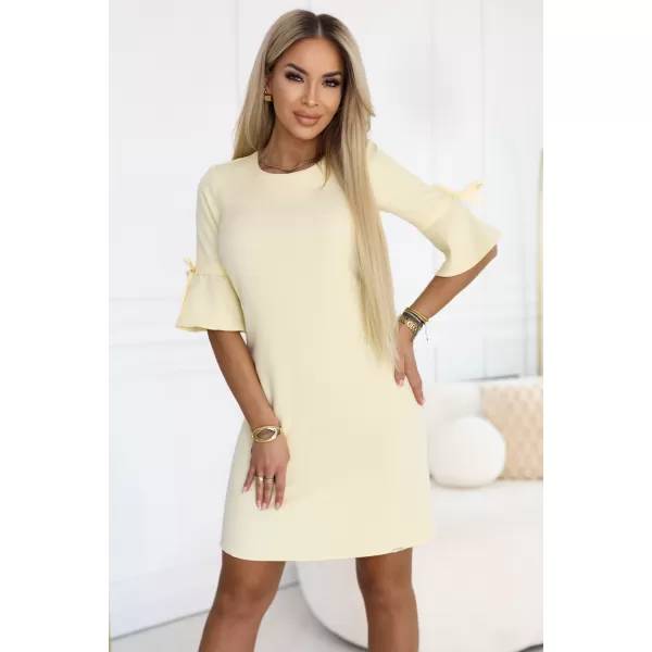  Obleka NUMOCO NEVA 217-12 PASTELNO RUMENA 