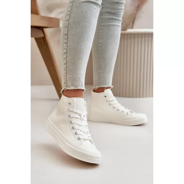  Ženske superge BIG STAR OO274932 WHITE Big Star Shoes 