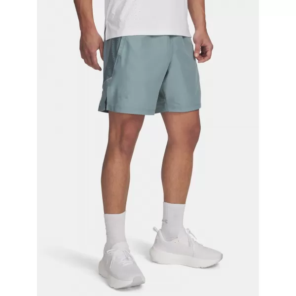  Moške kratke hlače UNDER ARMOUR UA LAUNCH PRO 2N1 7'' SHORTS 1376831-323 ZELENA 