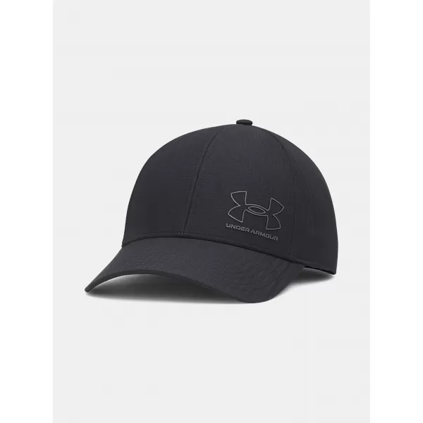  Moška kapa M AV LOW STR 1383438-004 ČRNA Under Armour 