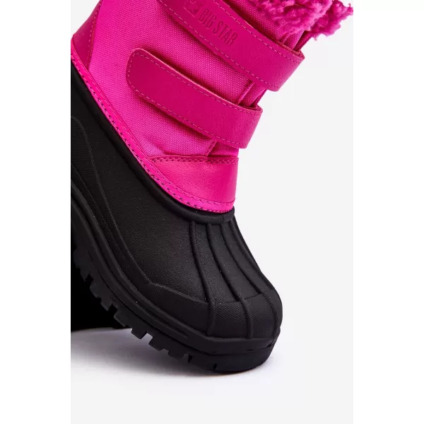  Otroški zimski čevlji BIG STAR MM374112 FUCHSIA/BLACK Big Star Shoes 