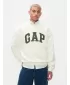 Moški pulover GAP LOGO CREW SWEATSHIRT 616625-01 NOVO UMAZANO BELO