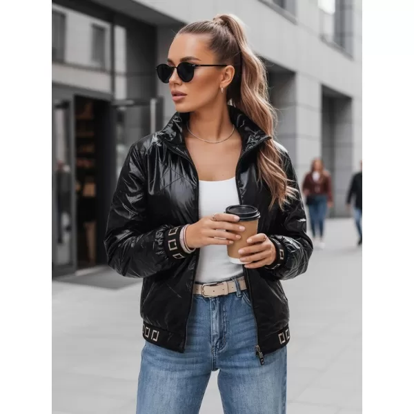  Ženska jakna DSTREET TY5292 ČRNA 