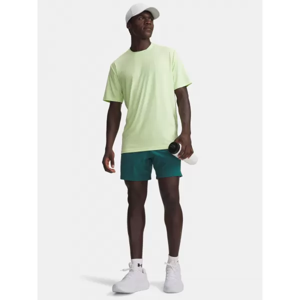  Moške kratke hlače UNDER ARMOUR VANISH WOVEN 6IN SHORTS 1373718-338 ZELENA 