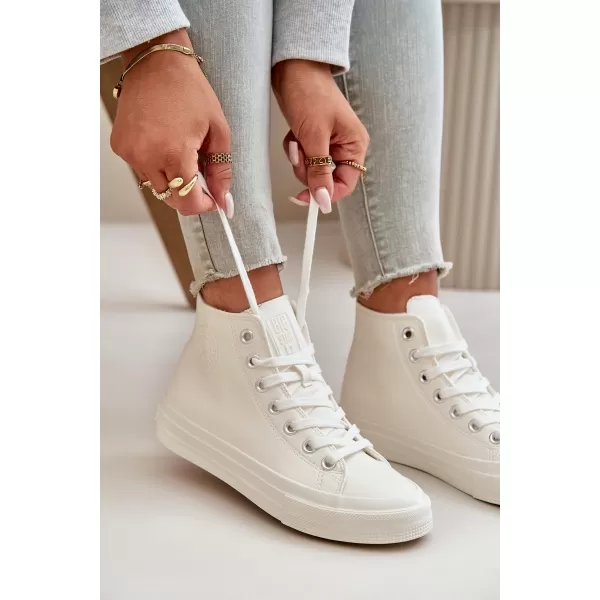  Ženske superge BIG STAR OO274932 WHITE Big Star Shoes 