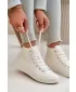 Ženske superge BIG STAR OO274932 WHITE Big Star Shoes