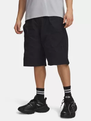Moške kratke hlače UNDER ARMOUR UA HOOPS WOVEN SHORT 6011096-001 ČRNA