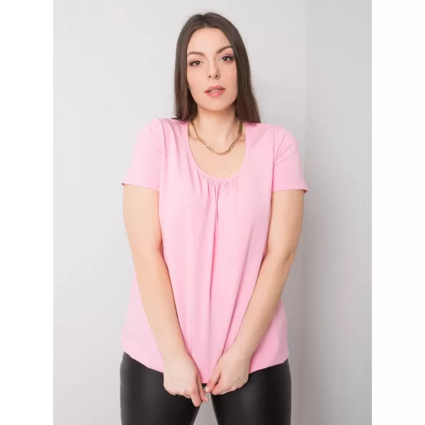  Ženska majica s kratkimi rokavi BASIC FEEL GOOD RV-TS-6320.85P ROZA 