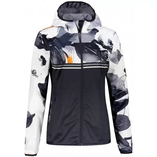  Ženska vrhunska softshell jakna ALTISPORT VOJ/ALW117JACK01 ČRNA/ORANŽNA 