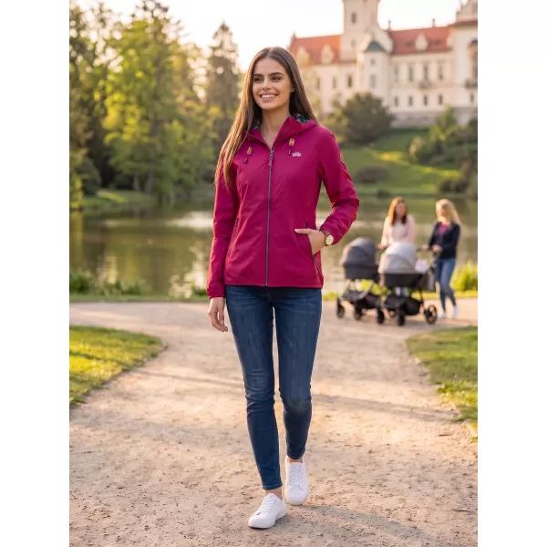  Ženska jakna ALTISPORT HEIDA RDEČA 