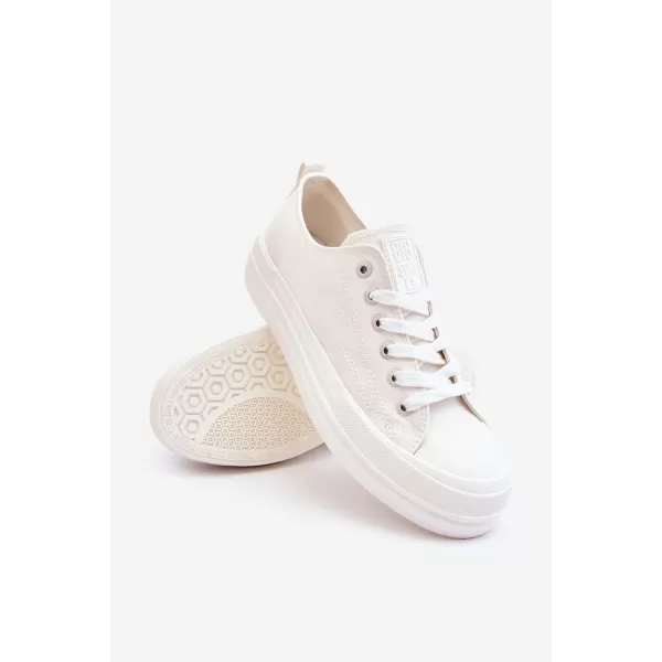  Ženske superge BIG STAR LL274968 WHITE Big Star Shoes 