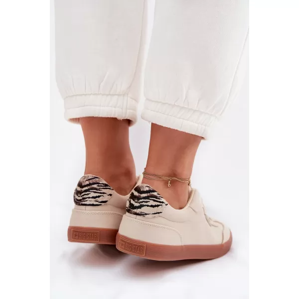  Ženske superge BIG STAR TT274358 BEIGE Big Star Shoes 
