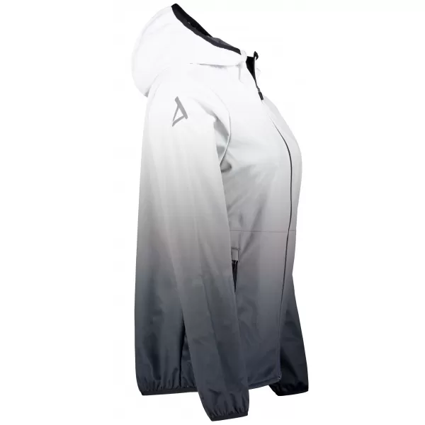  Ženska vrhunska softshell jakna ALTISPORT VOJ/ALW126JACK01 ČRNO-BELO 