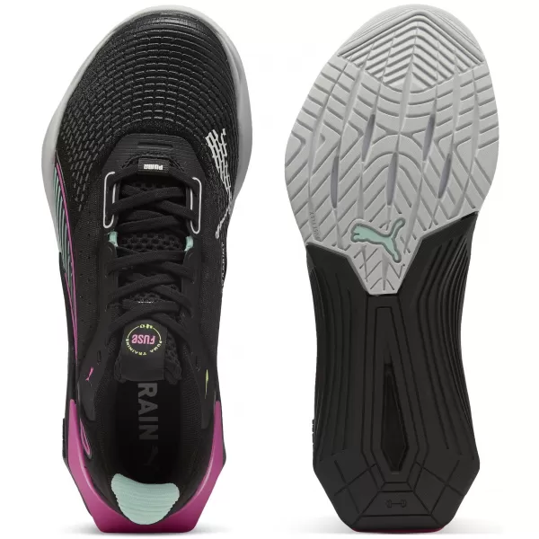  Ženski čevlji PUMA FUSE 4.0 WNS 311744-02 PUMA ČRNA/ROZA PIXEL/MINT M 