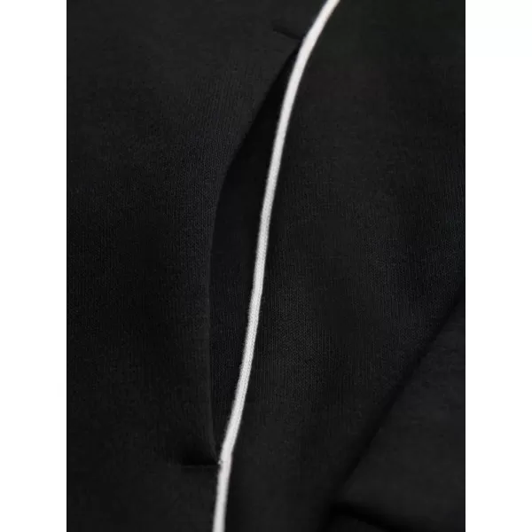  Moški pulover OMBRE OM-SSNZ-0250 ČRNA 