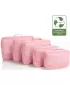 Kovček HEYS Ecotex Packing Cube 5 Pc Set ROZA PESEK