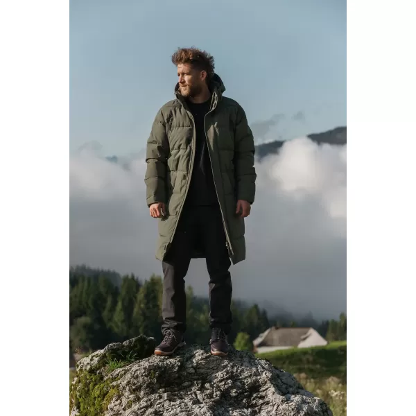  Moški zimski plašč NORDBLANC LOOM NBWJM8255 VOJAŠKO ZELENA 