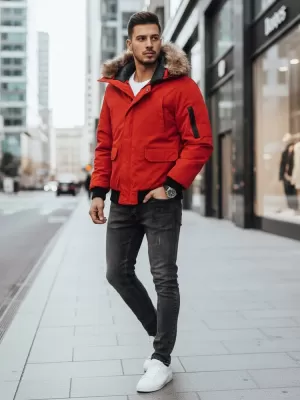 Moška jakna DSTREET TX2875 RDEČA