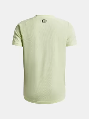 Fantovska majica s kratkimi rokavi UNDER ARMOUR UA TECH TEXTURED SS 1382790-391 ZELENA