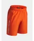 Fantovske kratke hlače UNDER ARMOUR UA TECH WOVEN WORDMARK SHORT 1383341-844 ORANŽNA