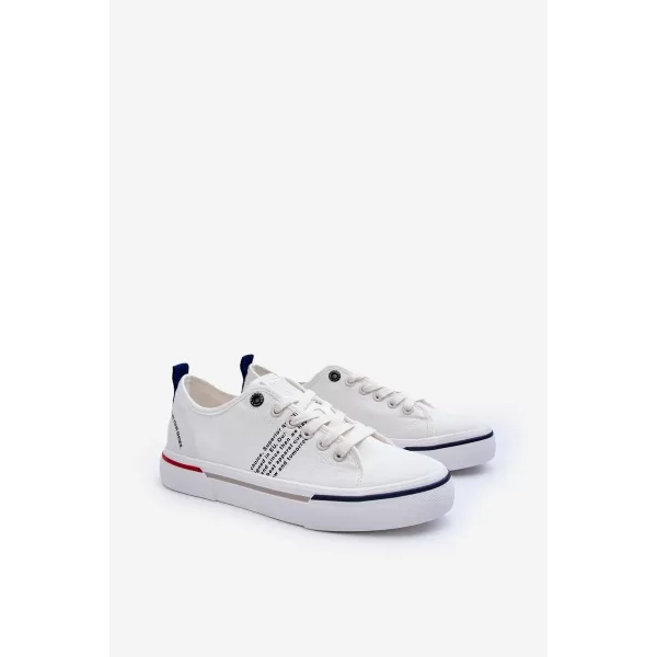  Moške superge BIG STAR LL174204 WHITE Big Star Shoes 