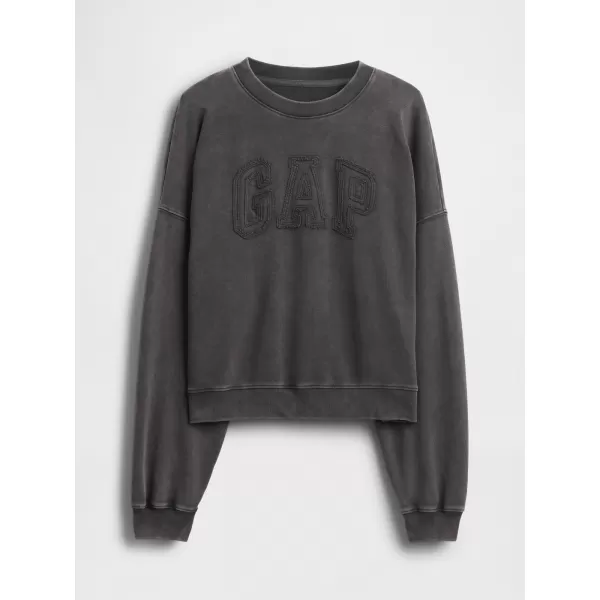  Ženski pulover GAP LOGO SWEATSHIRT 799280-02 NOČ BREZ MESECA 