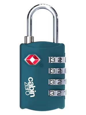 Zaklepanje CABINZERO TSA Travel Lock ARUBA MODRA