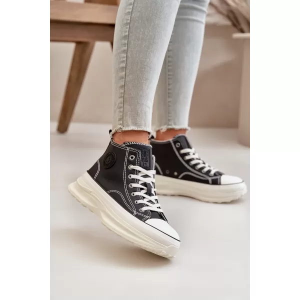  Ženske superge BIG STAR OO274068 BLACK Big Star Shoes 