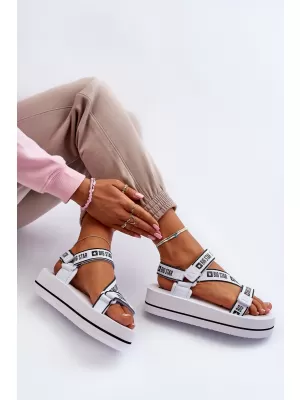 Ženski čevlji BIG STAR NN274A526 WHITE Big Star Shoes