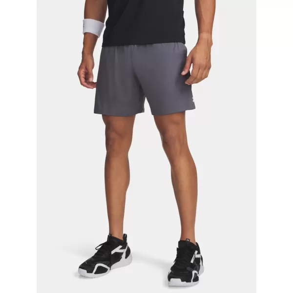  Moške kratke hlače TECH VENT 7IN SHORTS NEW 6010858-025 SIVA Under Armour 