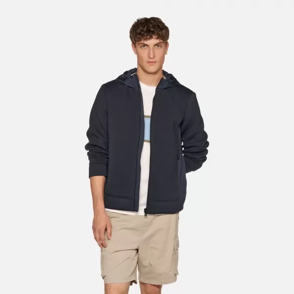  Moški pulover GEOX SWEATER G012321 TEMNO MODRA 